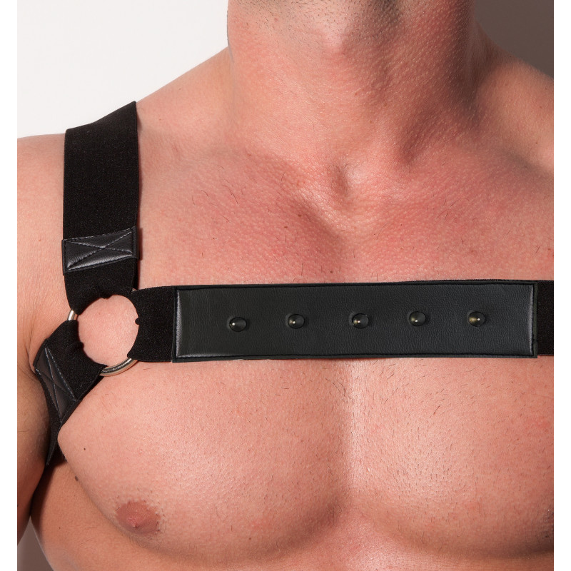 Destructive Harnais Fetish avec Pics BLACK RUBBER